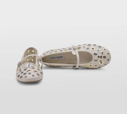 steve madden DONNA Donna BALLERINA PELLE CIPRIA BORCHIE 35-2, 36, 37-2, 37, 38-2, 38, 39-2, 40, 41-2 immagine n. 5/5