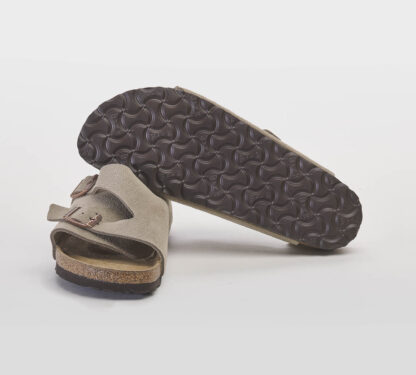 BIRKENSTOCK DONNA CIABATTA ANATOMICA CIABATTA ZURICH SUEDE TAUPE 36, 37-2, 38-2, 39-2, 40, 41-2, 42, 43-2, 44-2, 45-2 immagine n. 5/5