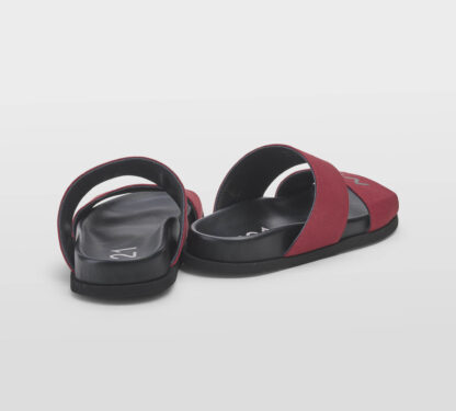N° 21 DONNA Donna CIABATTA IN CANVAS ROSSO 37-2, 38-2, 38, 39-2, 40, 41-2 immagine n. 4/5