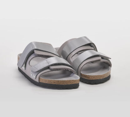 BIRKENSTOCK DONNA CIABATTA ANATOMICA CIABATTA UJI NABUK GRIGIO 37-2, 38-2, 39-2, 40, 41-2, 36 immagine n. 3/5