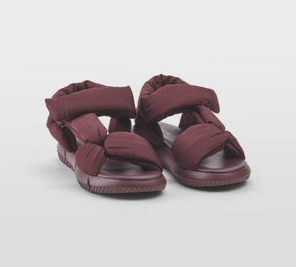 ELENA iachi DONNA Donna SANDALO STRAPPI TESSUTO BORDO' 36, 37-2, 38-2, 39-2, 41-2 immagine n. 3/5