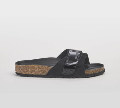 BIRKENSTOCK DONNA Donna OITA NABUCK LEATHER & SHINE LEATHER  BLACK 36, 37-2, 38-2, 39-2, 41-2, 40 immagine n. 1/5