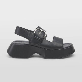 VIC MATIE' DONNA Donna SANDALO ZEPPA PELLE NERO 36, 37-2, 38-2, 39-2, 40, 41-2 immagine n. 1/5