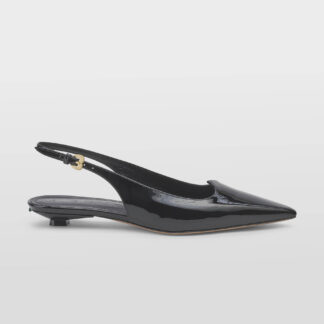 A.BOCCA DONNA CALZATURE SLINGBACK VERNICE NERO 37-2, 38-2, 38, 39-2, 40, 41-2 immagine n. 1/5