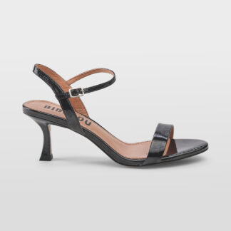 BIBI LOU DONNA Donna SANDALO VERNICE NERO 36, 37-2, 38-2, 39-2, 40, 41-2 immagine n. 1/5