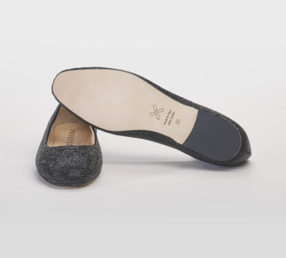 PROSPERINE DONNA Donna BALLERINA SWAROVSKY NERO 36, 37-2, 38-2, 38, 40, 41-2 immagine n. 4/5