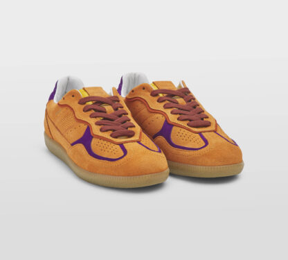 ALOHAS DONNA Donna SNEAKERS CAMOSCIO ARANCIO VIOLA 36, 37-2, 38-2, 39-2, 40, 41-2 immagine n. 3/5