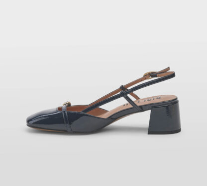 BIBI LOU DONNA CALZATURE SLINGBACK IN NAPLAK BLU 36, 37-2, 38-2, 39-2, 40, 41-2 immagine n. 2/5