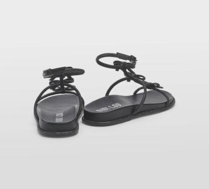 BIBI LOU DONNA Donna SANDALO FIOCCHI SWAROVSKY NERO 36, 37-2, 38-2, 39-2, 41-2 immagine n. 4/5