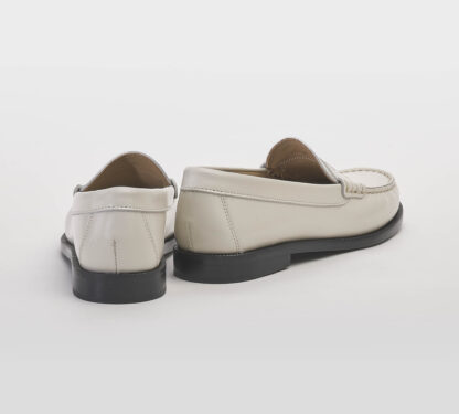 A.BOCCA DONNA Donna MOCASSINO SPAZZOLATO GESSO 36, 37-2, 38-2, 39-2, 40, 41-2 immagine n. 4/5