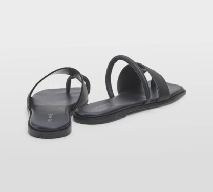 VIC MATIE' DONNA Donna INFRADITO  ASSIMETRICO PELLE NERO 36, 37-2, 38-2, 39-2, 40, 41-2 immagine n. 4/5