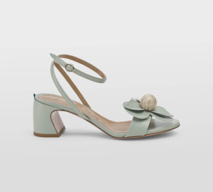 A.BOCCA DONNA Donna SANDALO FIORE ACQUAMARINA 36, 37-2, 38-2, 38, 39-2, 40 immagine n. 1/5