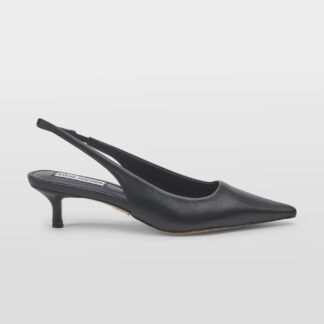 steve madden DONNA CALZATURE SLINGBACK PELLE NERO 35-2, 36, 37, 38-2, 38, 39-2, 40, 41-2 immagine n. 1/5