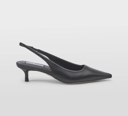 steve madden DONNA CALZATURE SLINGBACK PELLE NERO 35-2, 36, 37, 38-2, 38, 39-2, 40, 41-2 immagine n. 1/5