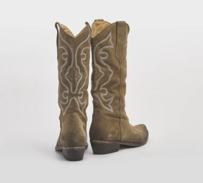 KEEP DONNA Donna TEXANO LUNGO NABUK SABBIA 36, 37-2, 38-2, 39-2, 40, 41-2 immagine n. 4/5