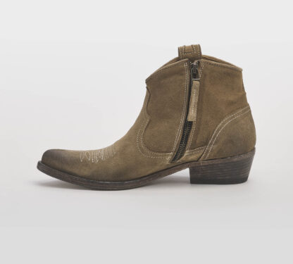 KEEP DONNA Donna TEXANO CORTO NABUK CUOIO 36, 37-2, 38-2, 39-2, 40 immagine n. 2/5