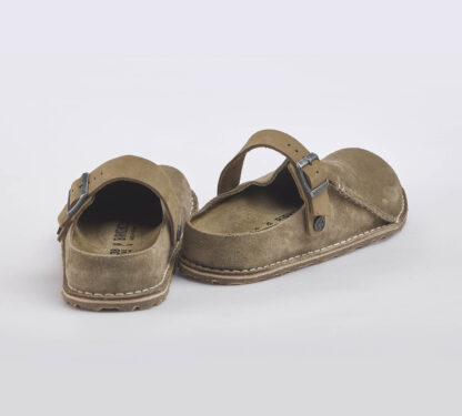 BIRKENSTOCK UNISEX CALZATURE LUTRY PREMIUM SUEDE GRAY TAUPE 35, 36, 37-2, 38-2, 39-2, 4, 40, 41-2, 42, 43-2, 44-2, 45-2, 46-2 immagine n. 4/5