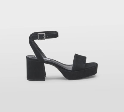 steve madden DONNA Donna SANDALO CAMOSCIO NERO 35-2, 36, 37-2, 37, 38-2, 38, 39-2, 40, 41-2 immagine n. 1/5