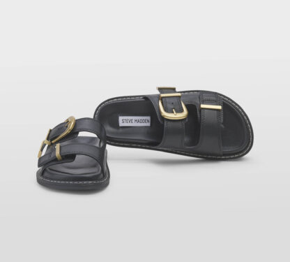 steve madden DONNA Donna CIABATTA BIRKY NERO 35-2, 36, 37-2, 37, 38-2, 38, 39-2, 40, 41-2 immagine n. 5/5
