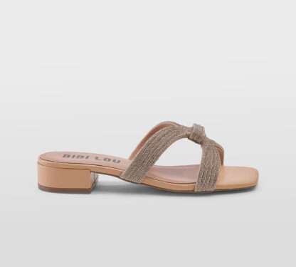 BIBI LOU DONNA Donna CIABATTA SWAROSKY RAME 36, 37-2, 38-2, 39-2, 40, 41-2 immagine n. 1/5