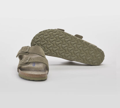 BIRKENSTOCK UNISEX CIABATTA ANATOMICA CIABATTA 2 FASCE FADED KHAKI 41-2, 42, 43-2, 44-2, 45-2, 46-2 immagine n. 5/5
