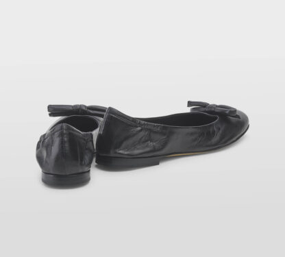 POMME D'OR DONNA Donna BALLERINA FIOCCCO NAPPA NERO 36, 37-2, 37, 38-2, 38, 39-2, 40, 41-2 immagine n. 4/5