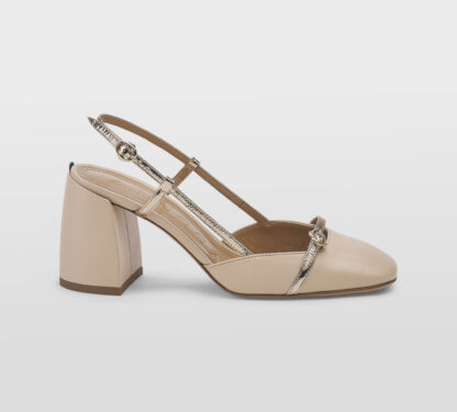 A.BOCCA DONNA CALZATURE SLINGBACK PELLE CIPRIA 36, 37-2, 38-2, 38, 39-2, 40 immagine n. 1/5