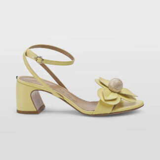 A.BOCCA DONNA Donna SANDALO FIORE GIALLO BANANA 36, 37-2, 38-2, 39-2, 40, 41-2 immagine n. 1/5