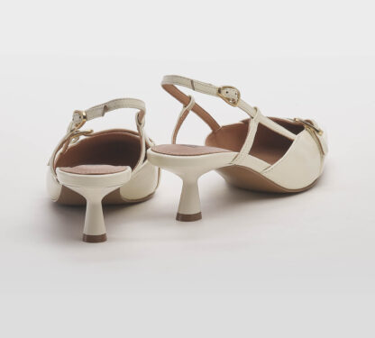 BIBI LOU DONNA CALZATURE SLING BACK NAPLAK BURRO 36, 37-2, 38-2, 39-2, 40, 41-2 immagine n. 4/5