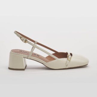 BIBI LOU DONNA Donna SLING BACK NAPLAK BURRO 36, 37-2, 38-2, 39-2, 40, 41-2 immagine n. 1/5