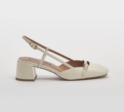 BIBI LOU DONNA Donna SLING BACK NAPLAK BURRO 36, 37-2, 38-2, 39-2, 40, 41-2 immagine n. 1/5