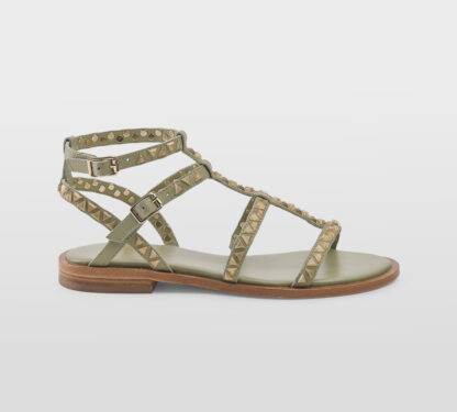 ASH DONNA Donna SANDALO GLADIATORE EUCALIPTO 36, 37-2, 38-2, 39-2, 40 immagine n. 1/5