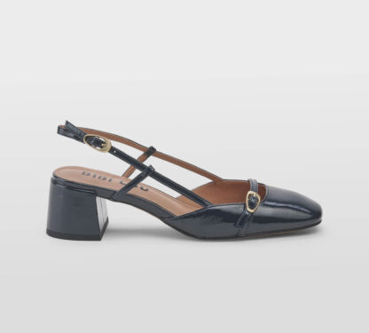 BIBI LOU DONNA CALZATURE SLINGBACK IN NAPLAK BLU 36, 37-2, 38-2, 39-2, 40, 41-2 immagine n. 1/5