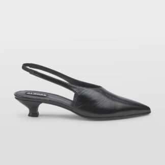 ALOHAS DONNA Donna SLINGBACK PELLE NERO 36, 37-2, 38-2, 39-2, 40, 41-2 immagine n. 1/5
