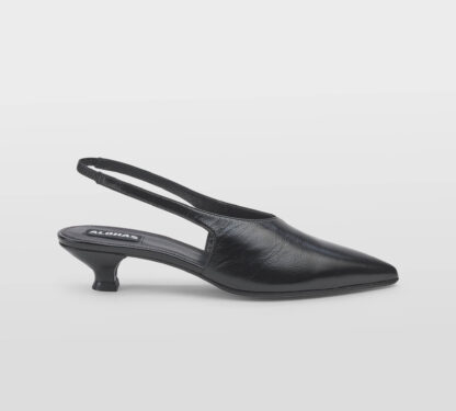 ALOHAS DONNA Donna SLINGBACK PELLE NERO 36, 37-2, 38-2, 39-2, 40, 41-2 immagine n. 1/5