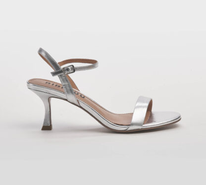 BIBI LOU DONNA Donna SANDALO PELLE ARGENTO 36, 37-2, 38-2, 39-2, 40, 41-2 immagine n. 1/5