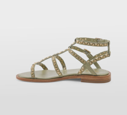 ASH DONNA Donna SANDALO GLADIATORE EUCALIPTO 36, 37-2, 38-2, 39-2, 40 immagine n. 2/5