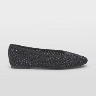 steve madden DONNA Donna BALLERINA NERO SWAROSKY 35-2, 36, 37-2, 37, 38-2, 38, 39-2, 40 immagine n. 1/5