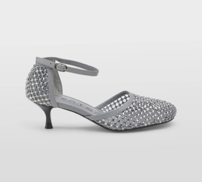 STRATEGIA DONNA Donna SANDALO CROCHET ARGENTO CON SWAROVSKY 36, 38-2, 39-2, 40, 41-2 immagine n. 1/5