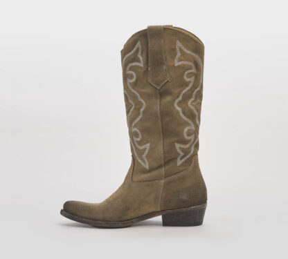 KEEP DONNA Donna TEXANO LUNGO NABUK SABBIA 36, 37-2, 38-2, 39-2, 40, 41-2 immagine n. 2/5