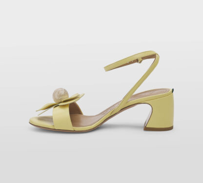 A.BOCCA DONNA Donna SANDALO FIORE GIALLO BANANA 36, 37-2, 38-2, 39-2, 40, 41-2 immagine n. 2/5