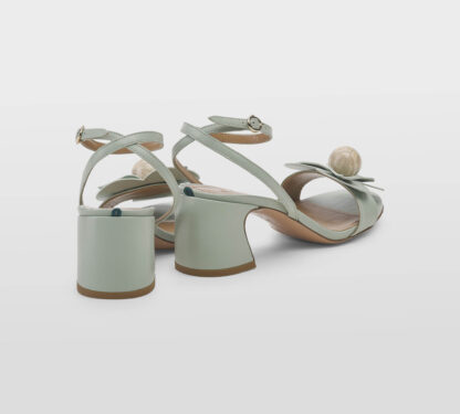 A.BOCCA DONNA Donna SANDALO FIORE ACQUAMARINA 36, 37-2, 38-2, 38, 39-2, 40 immagine n. 4/5