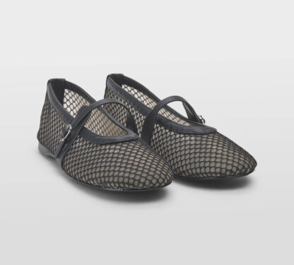 steve madden DONNA Donna BALLERINA RETE NERO 35-2, 36, 37-2, 37, 38-2, 38, 39-2, 40, 41-2 immagine n. 3/5