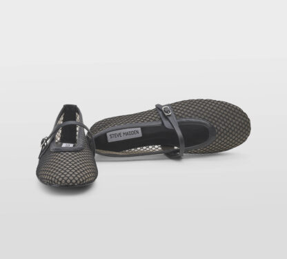steve madden DONNA Donna BALLERINA RETE NERO 35-2, 36, 37-2, 37, 38-2, 38, 39-2, 40, 41-2 immagine n. 5/5