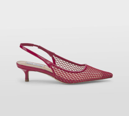 steve madden DONNA CALZATURE SLINGBACK RETE ROSSO 35-2, 36, 37-2, 37, 38-2, 38, 39-2, 40, 41-2 immagine n. 1/5