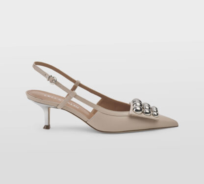 LELLA BALDI DONNA CALZATURE SLINGBACK PELLE CIPRIA 36, 37-2, 37, 38-2, 38, 39-2, 40 immagine n. 1/5