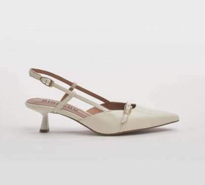BIBI LOU DONNA CALZATURE SLING BACK NAPLAK BURRO 36, 37-2, 38-2, 39-2, 40, 41-2 immagine n. 1/5