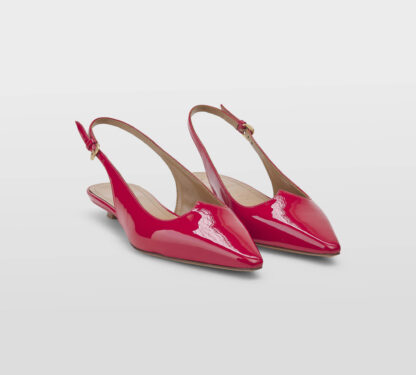 A.BOCCA DONNA CALZATURE SLINGBACK VERNICE CAMELIA 36, 37-2, 38-2, 38, 39-2, 40 immagine n. 3/5