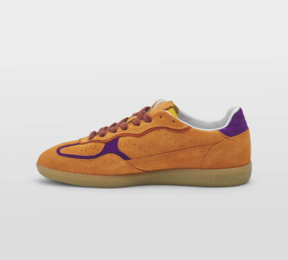 ALOHAS DONNA Donna SNEAKERS CAMOSCIO ARANCIO VIOLA 36, 37-2, 38-2, 39-2, 40, 41-2 immagine n. 2/5