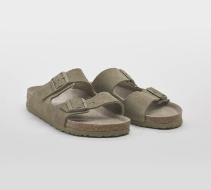 BIRKENSTOCK UNISEX CIABATTA ANATOMICA CIABATTA 2 FASCE FADED KHAKI 41-2, 42, 43-2, 44-2, 45-2, 46-2 immagine n. 3/5